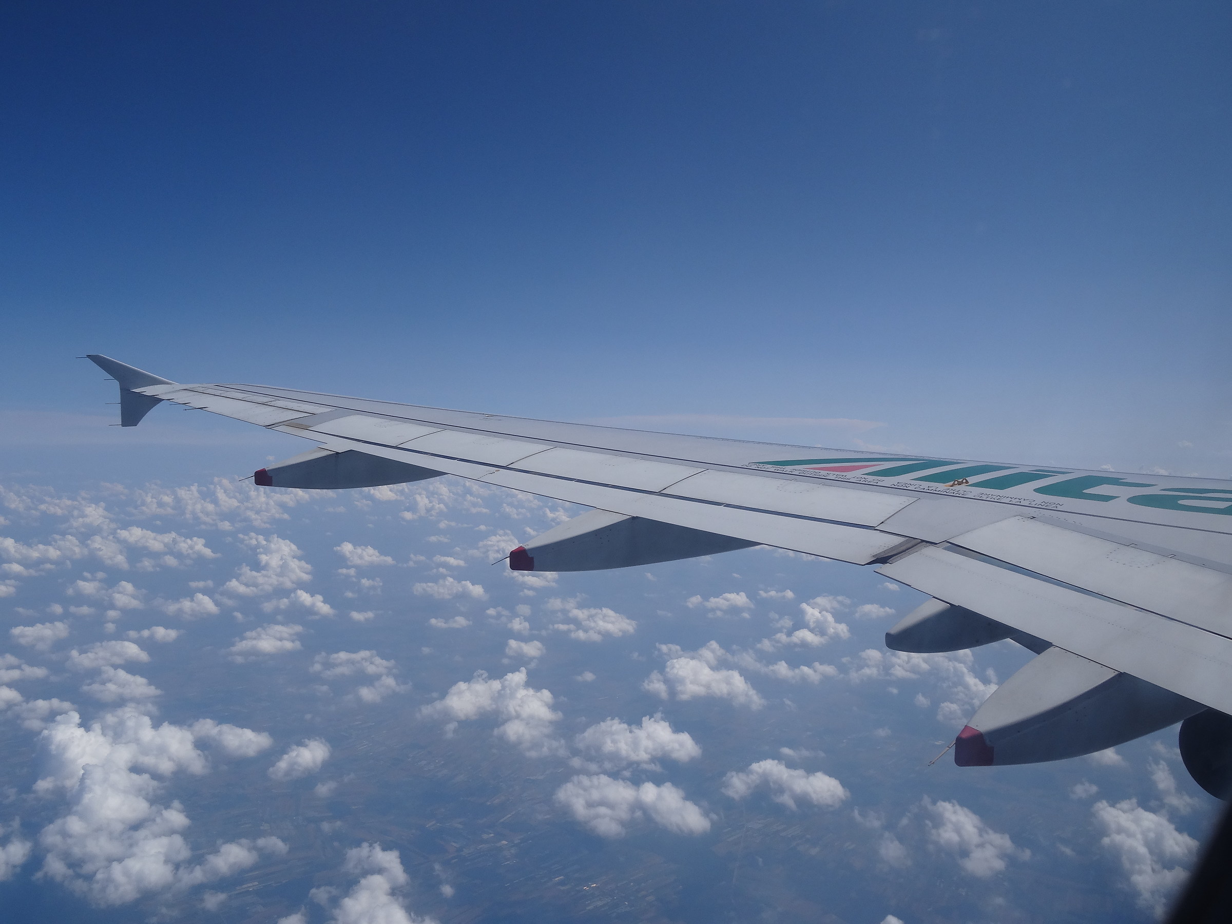 In flight on Europe 1