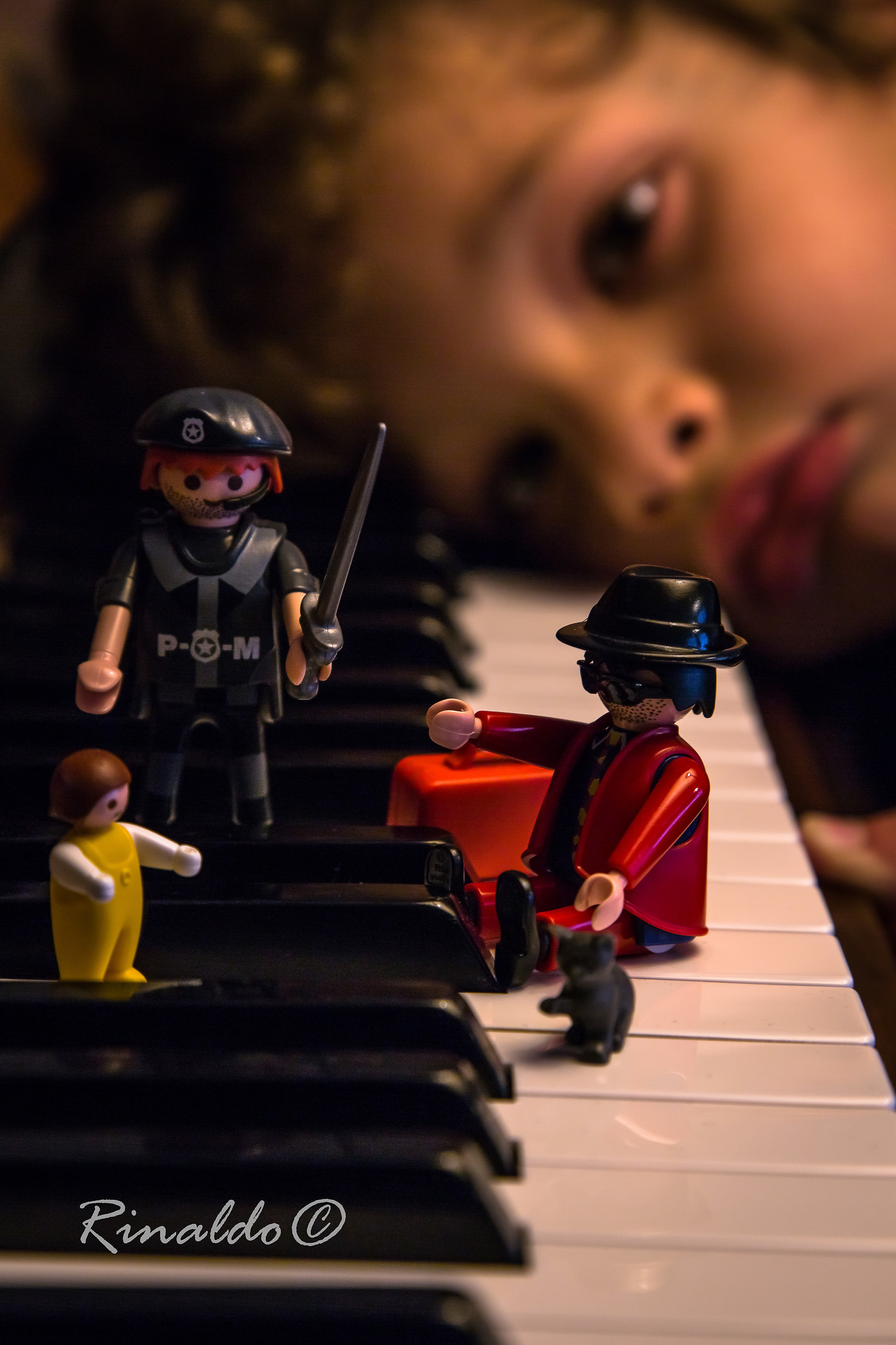 Tonight you do music, but only under protection