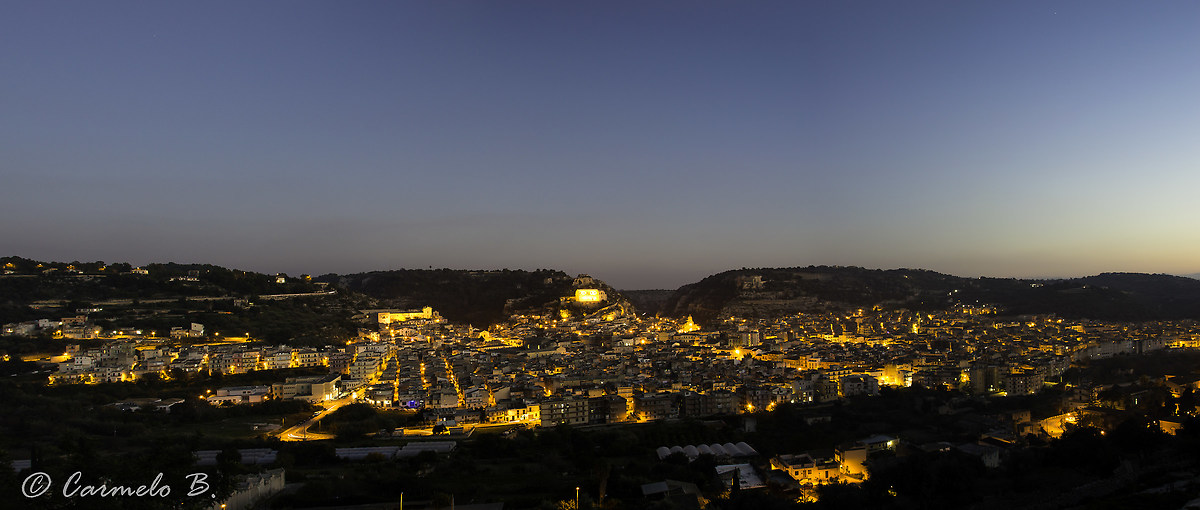 Panoramica di Scicli