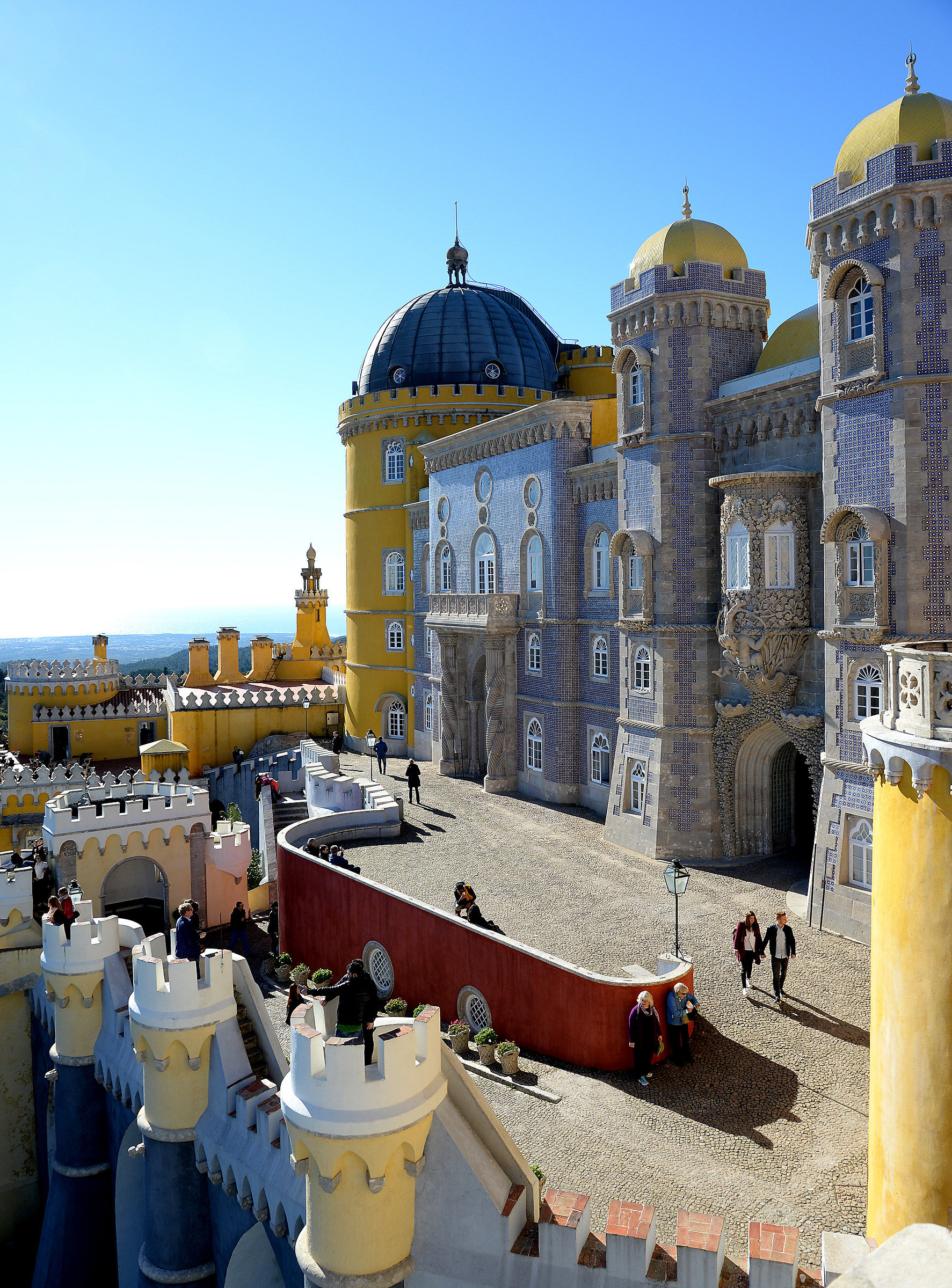 Lisbona -Castello de Pena a Sintra.