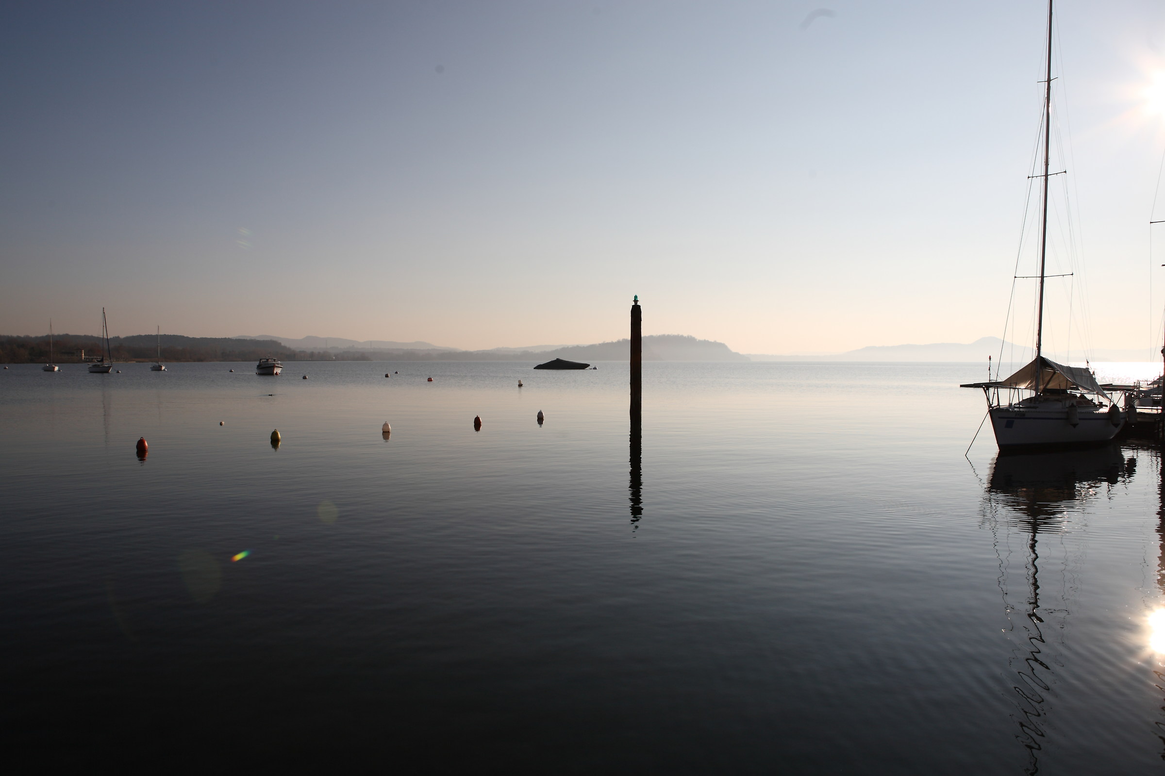 Domenica di Dicembre al lago