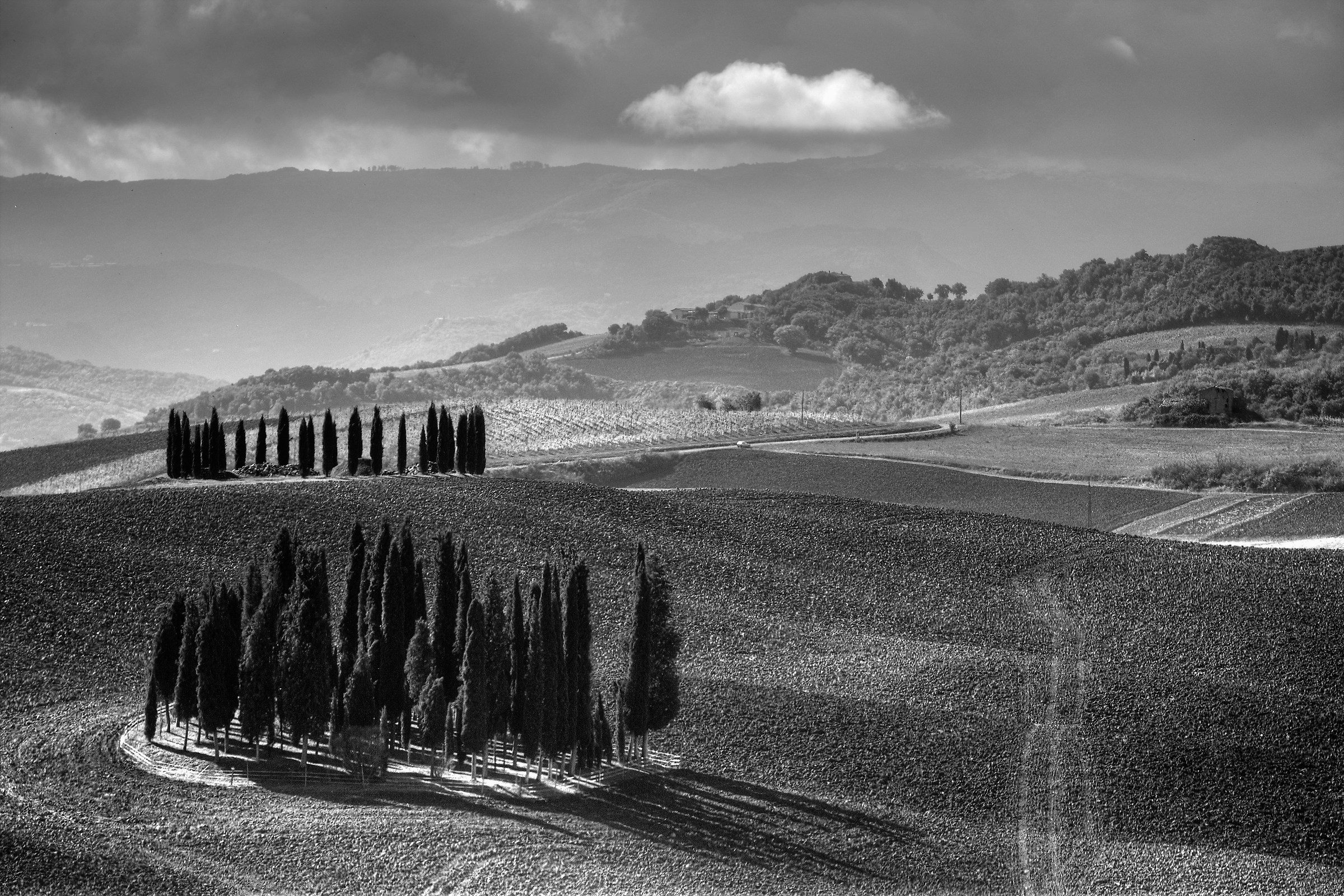 atmospheres in Val d'Orcia