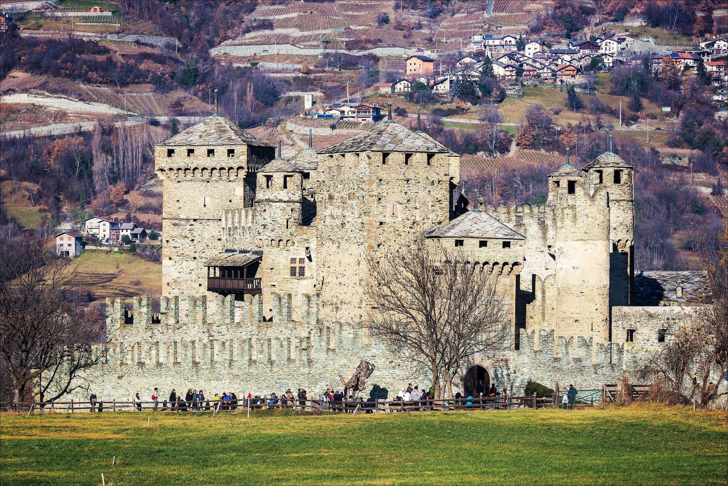 Aosta Valley - Castle of Verrès