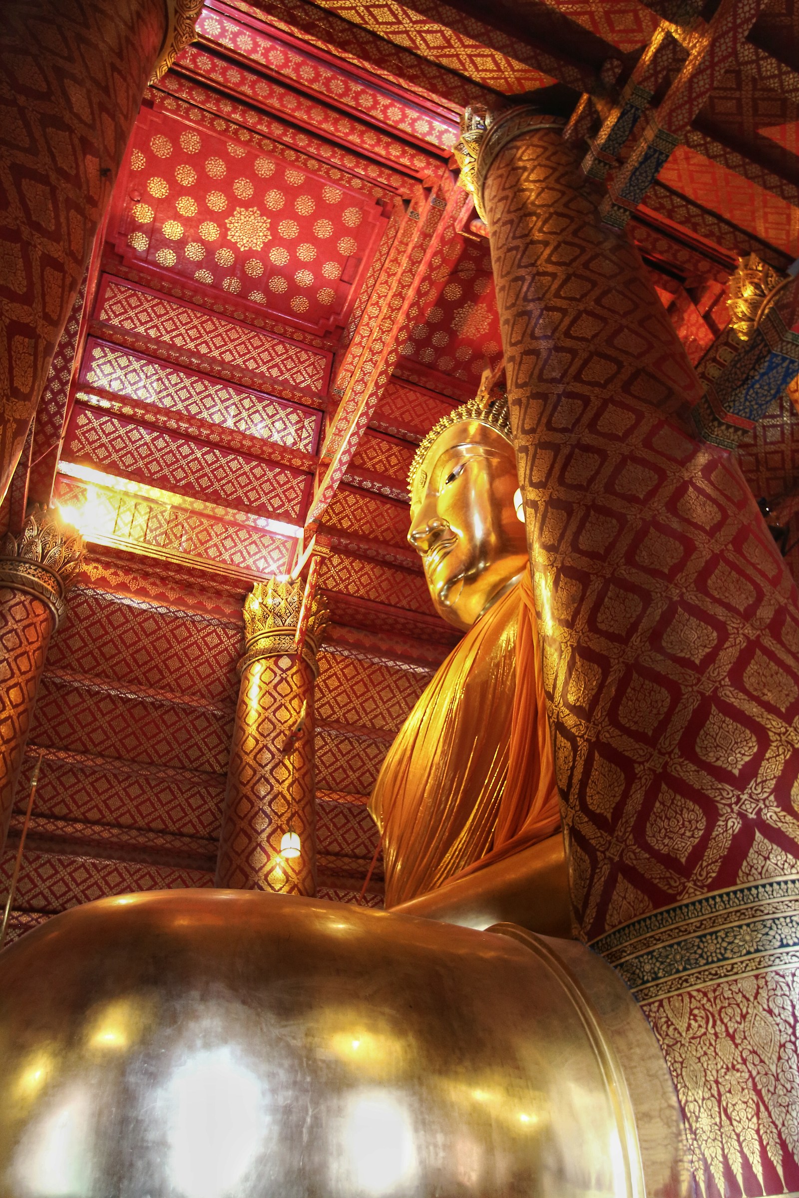 Giant sitting Buddha