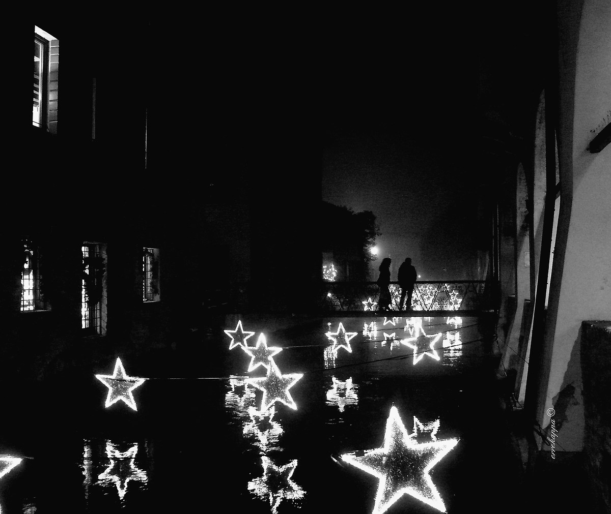 strolling among the stars ....