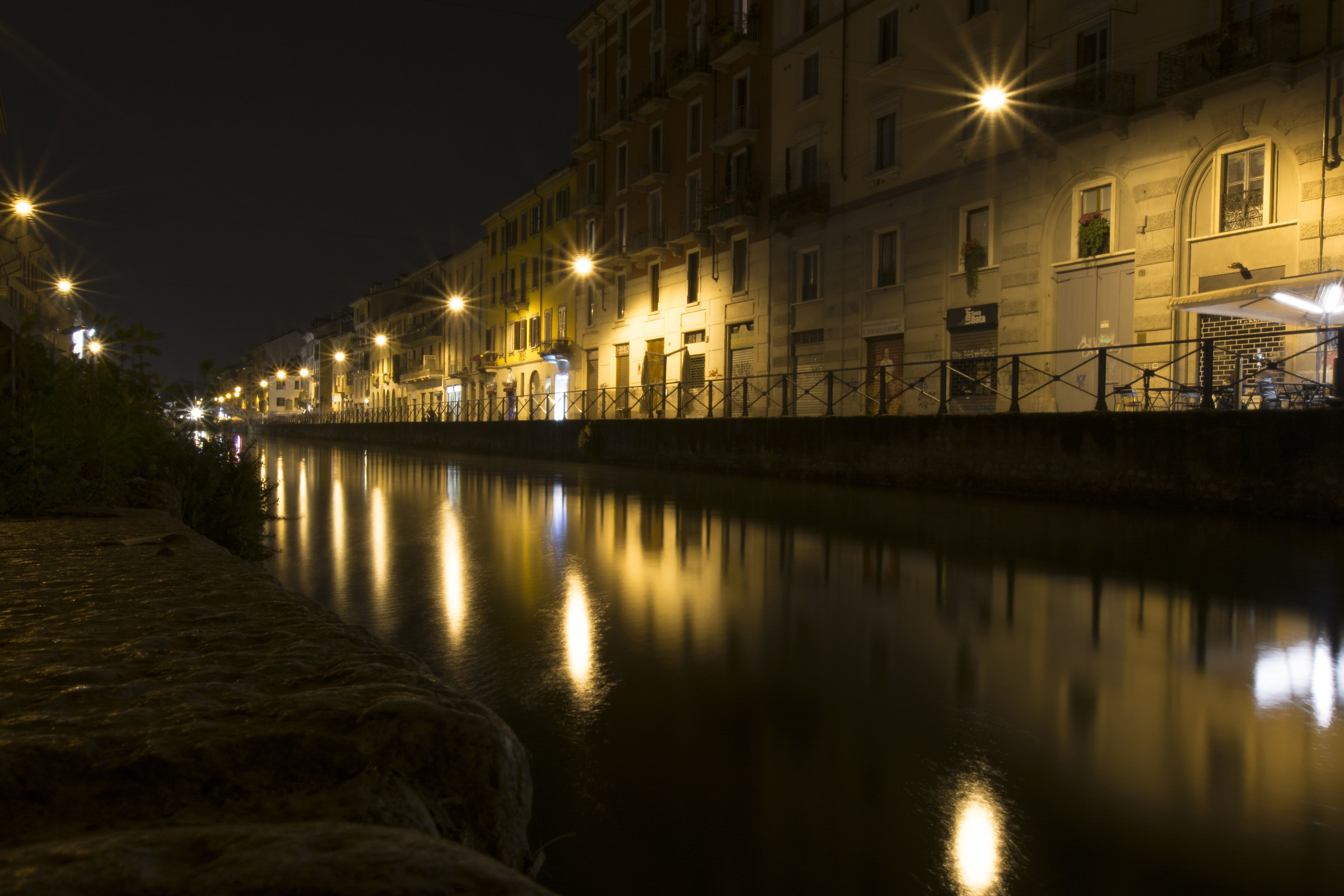 Naviglio grande di notte