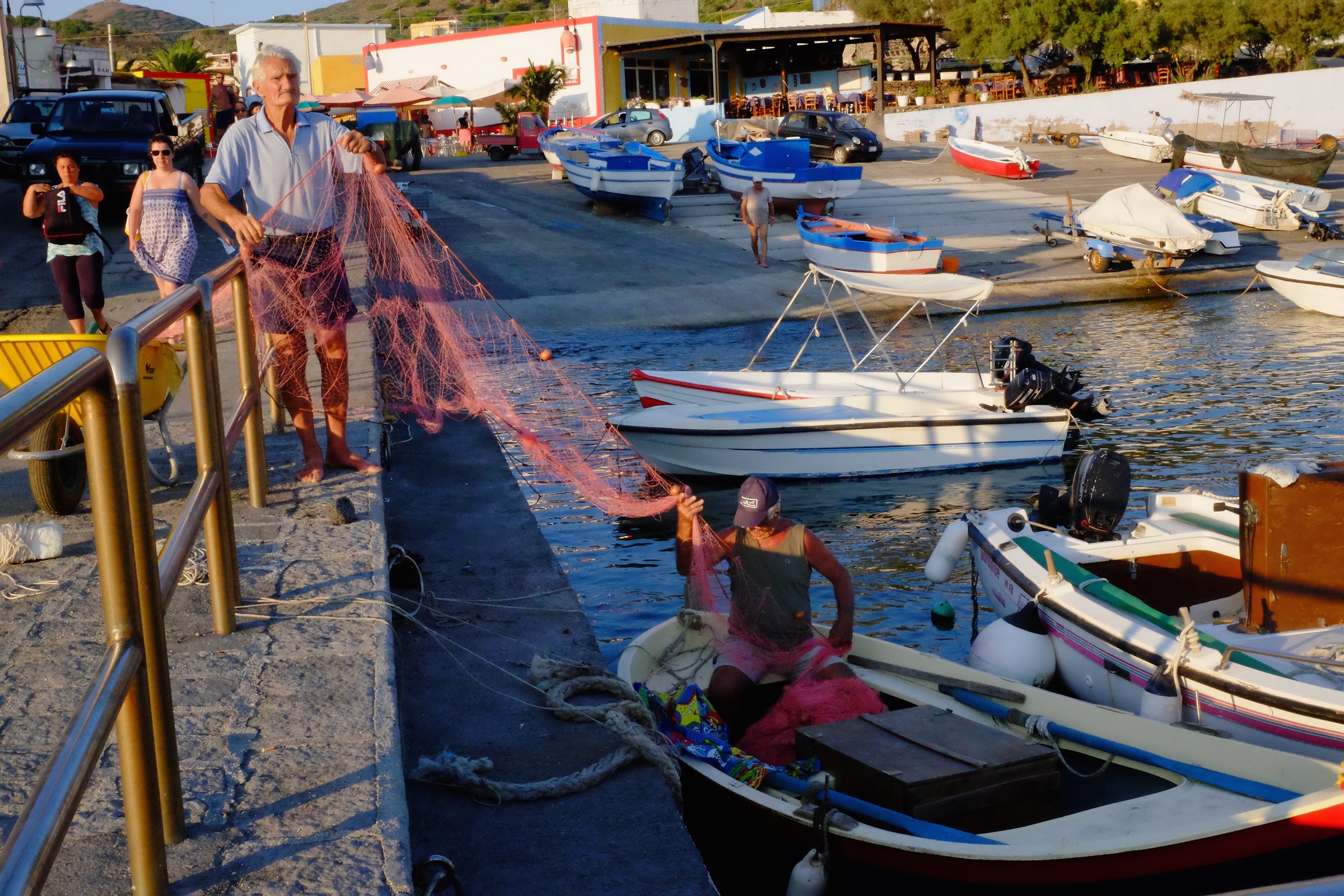 Today I work .. Linosa