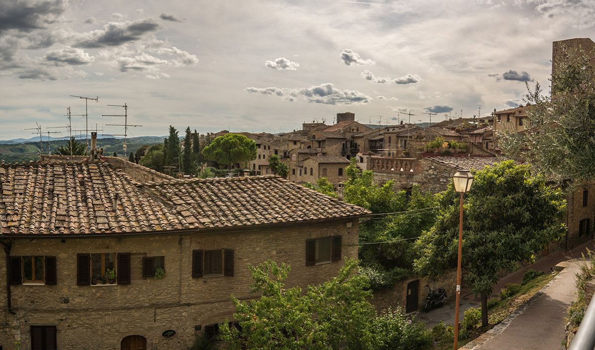 Un angolo di San Gimignano