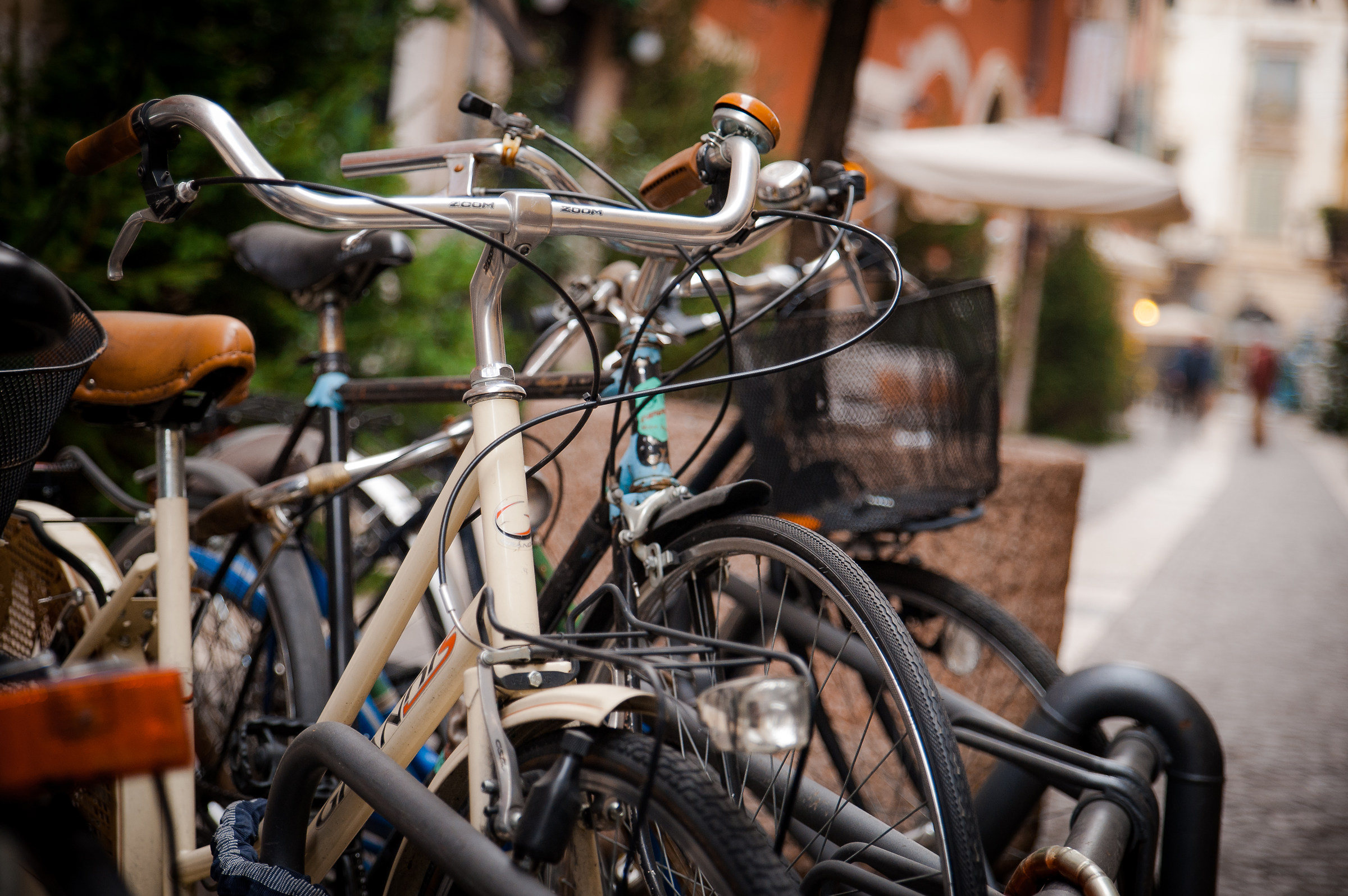 Bikes forget to town