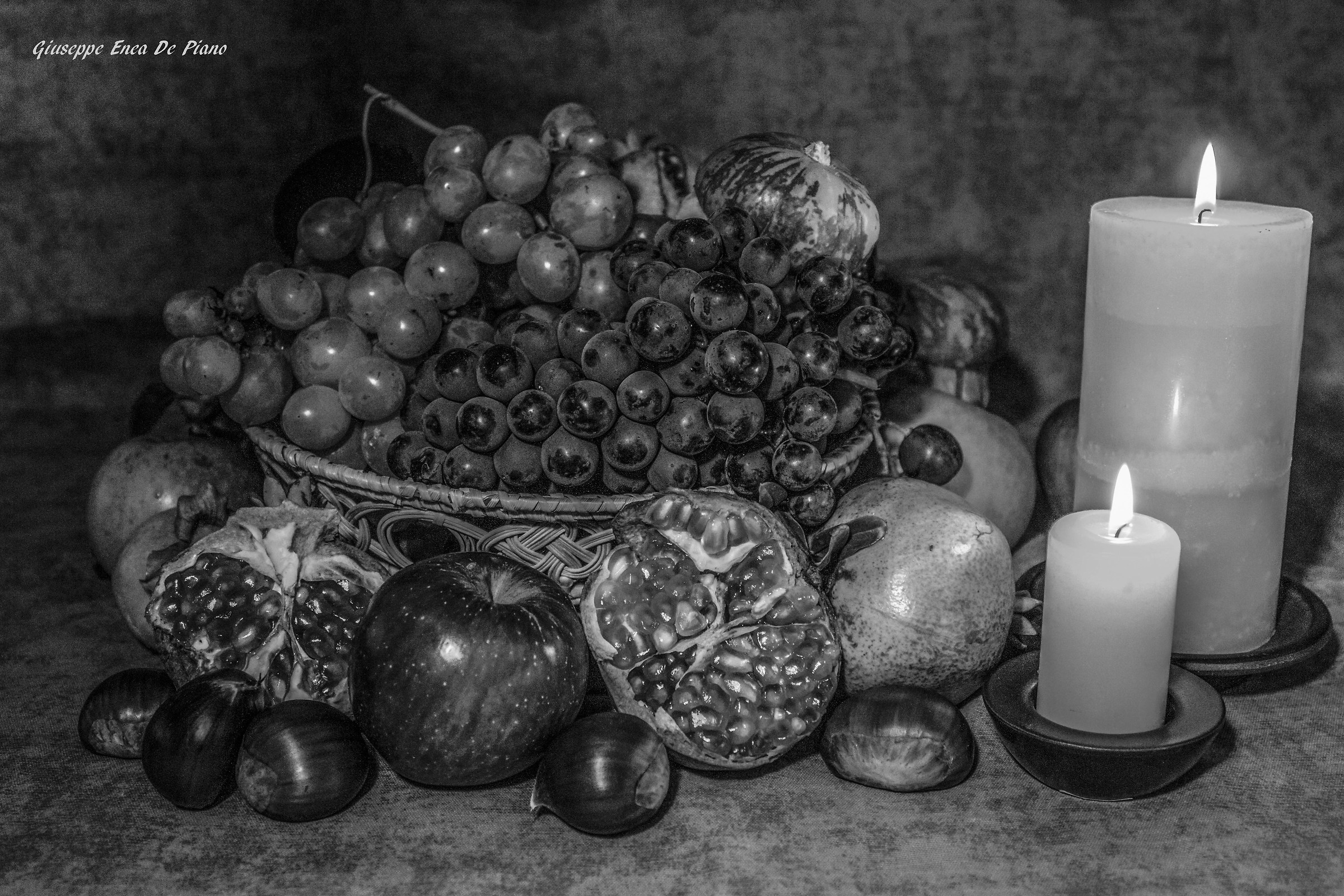 stll life in black & white