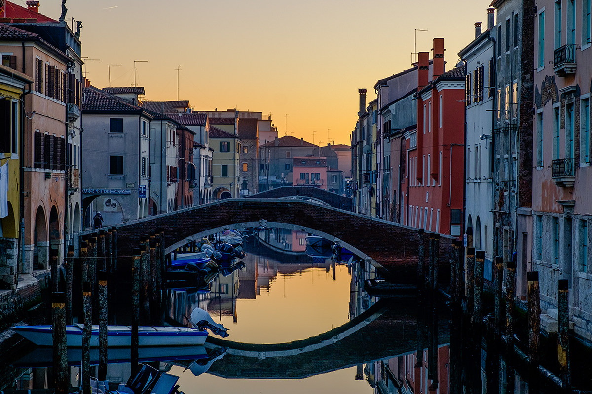 Verso il tramonto dorato