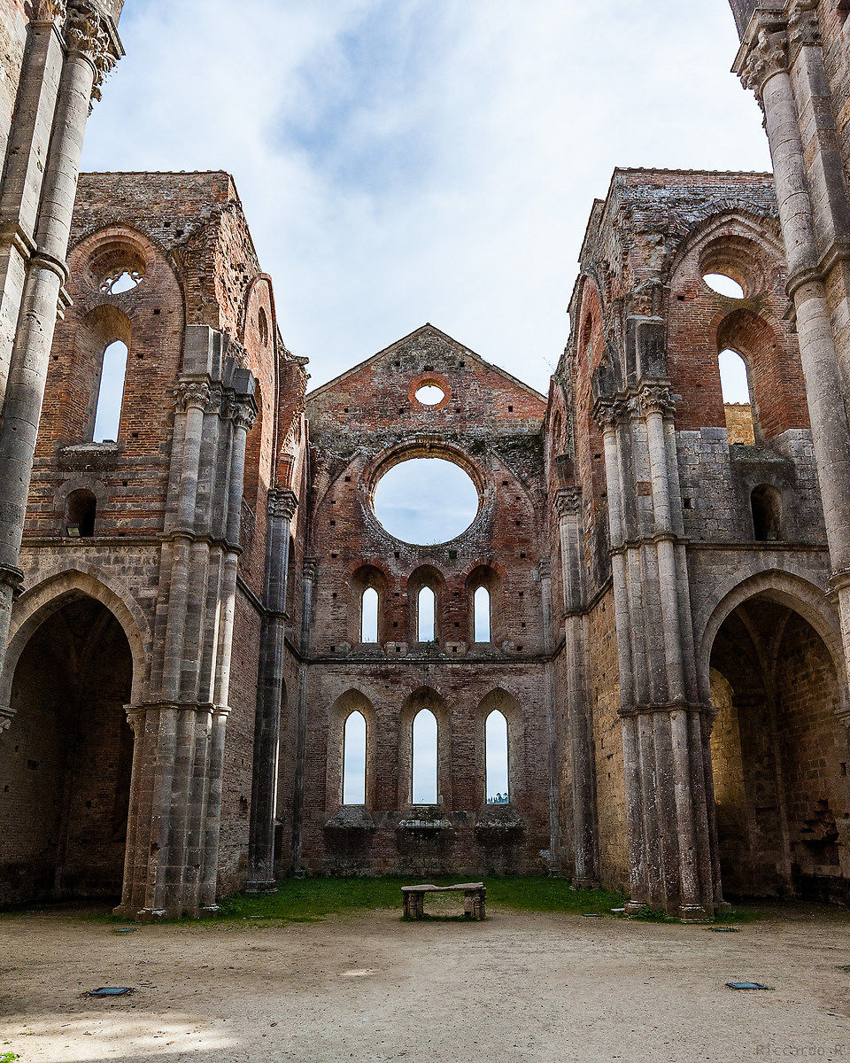 San Galgano abbey Chiusdino (si). Tuscany