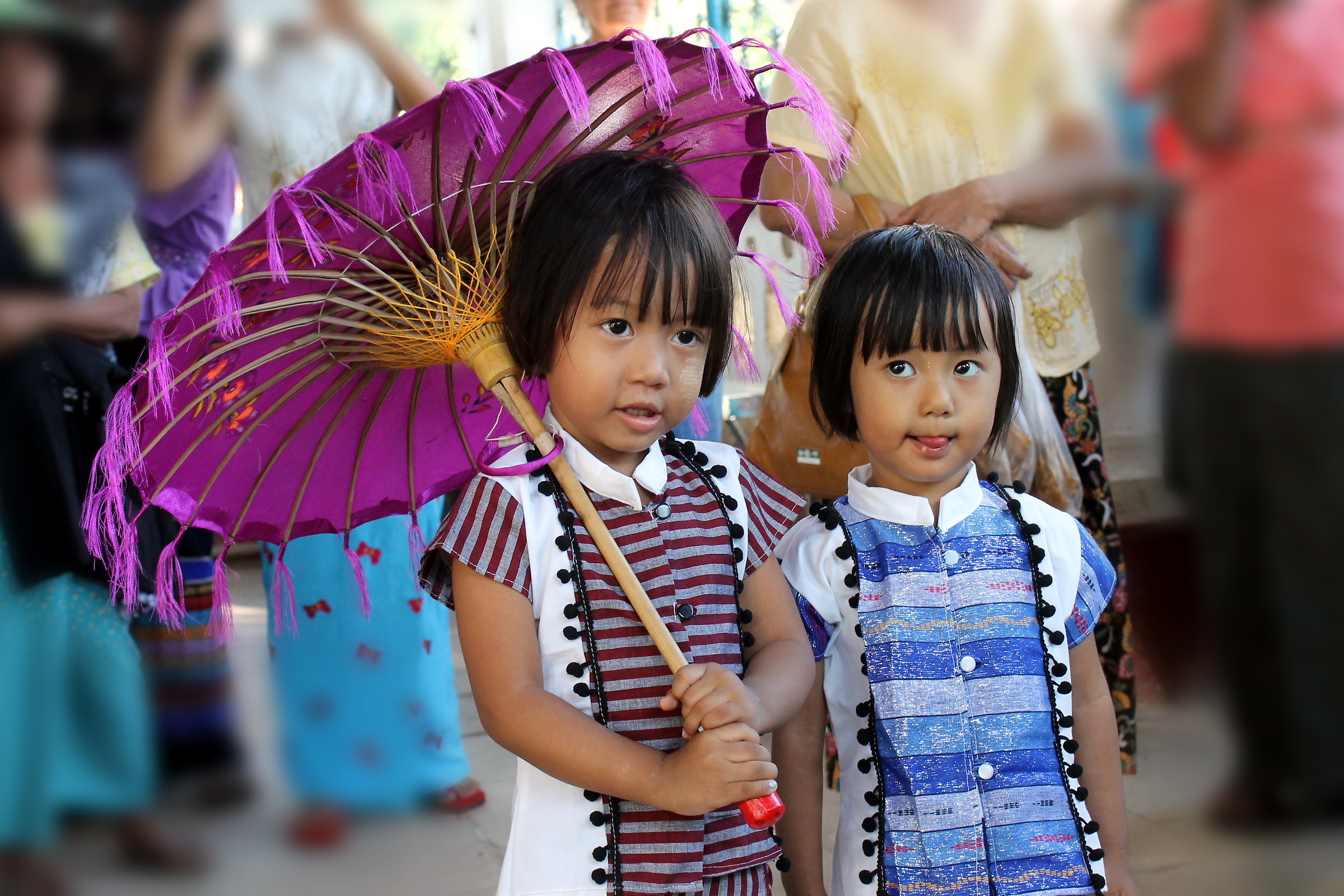 Girlfriends on a pilgrimage