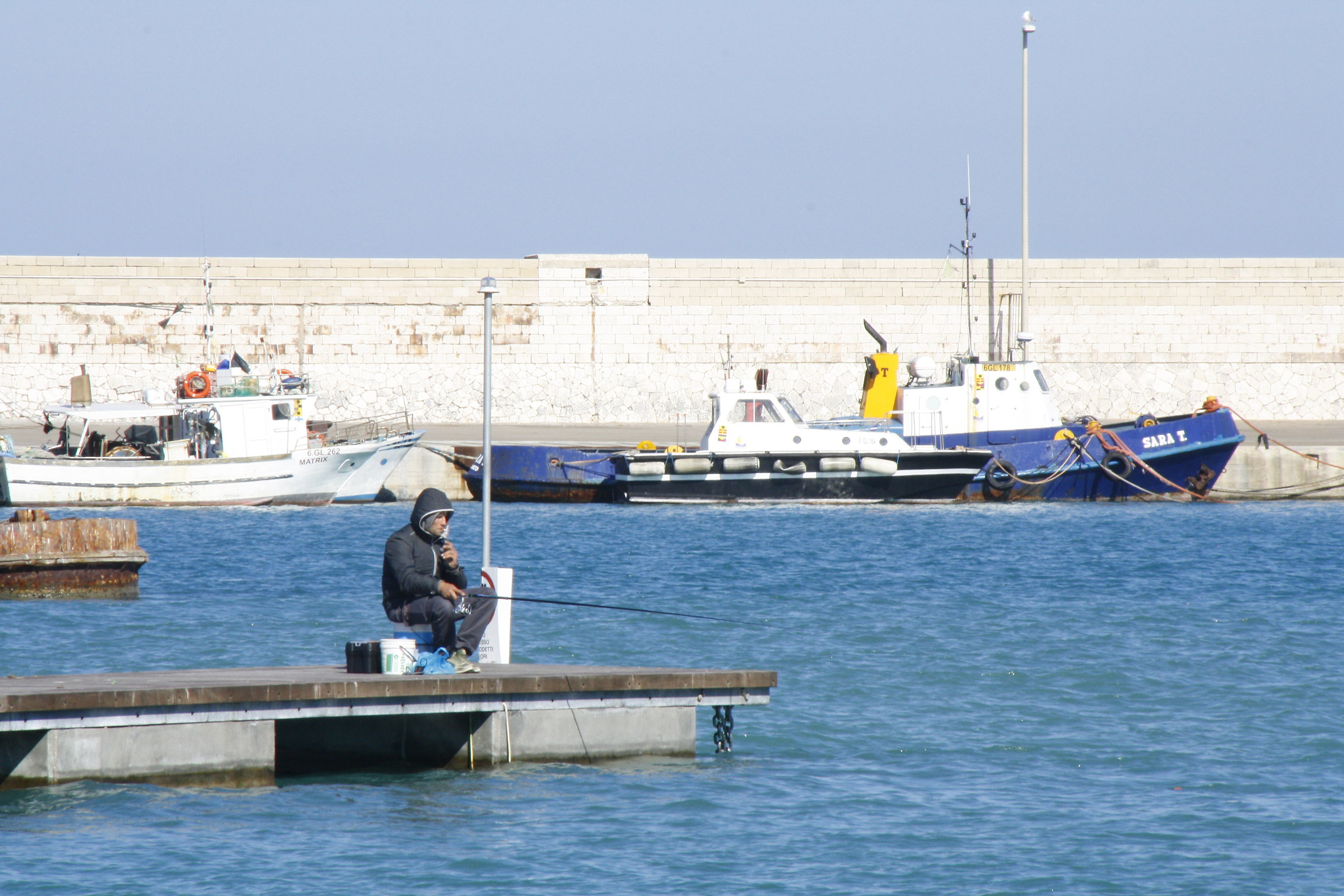 Fisherman in Otranto