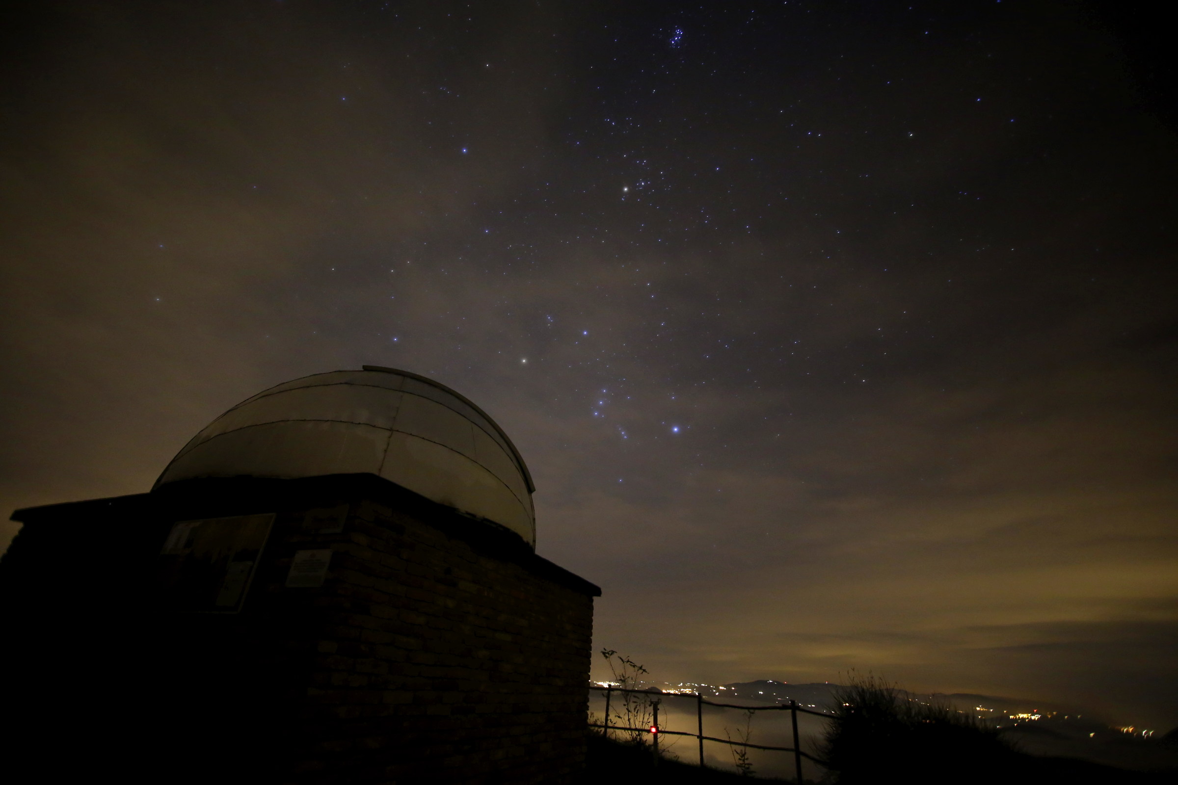 Nuvole, nebbie e stelle