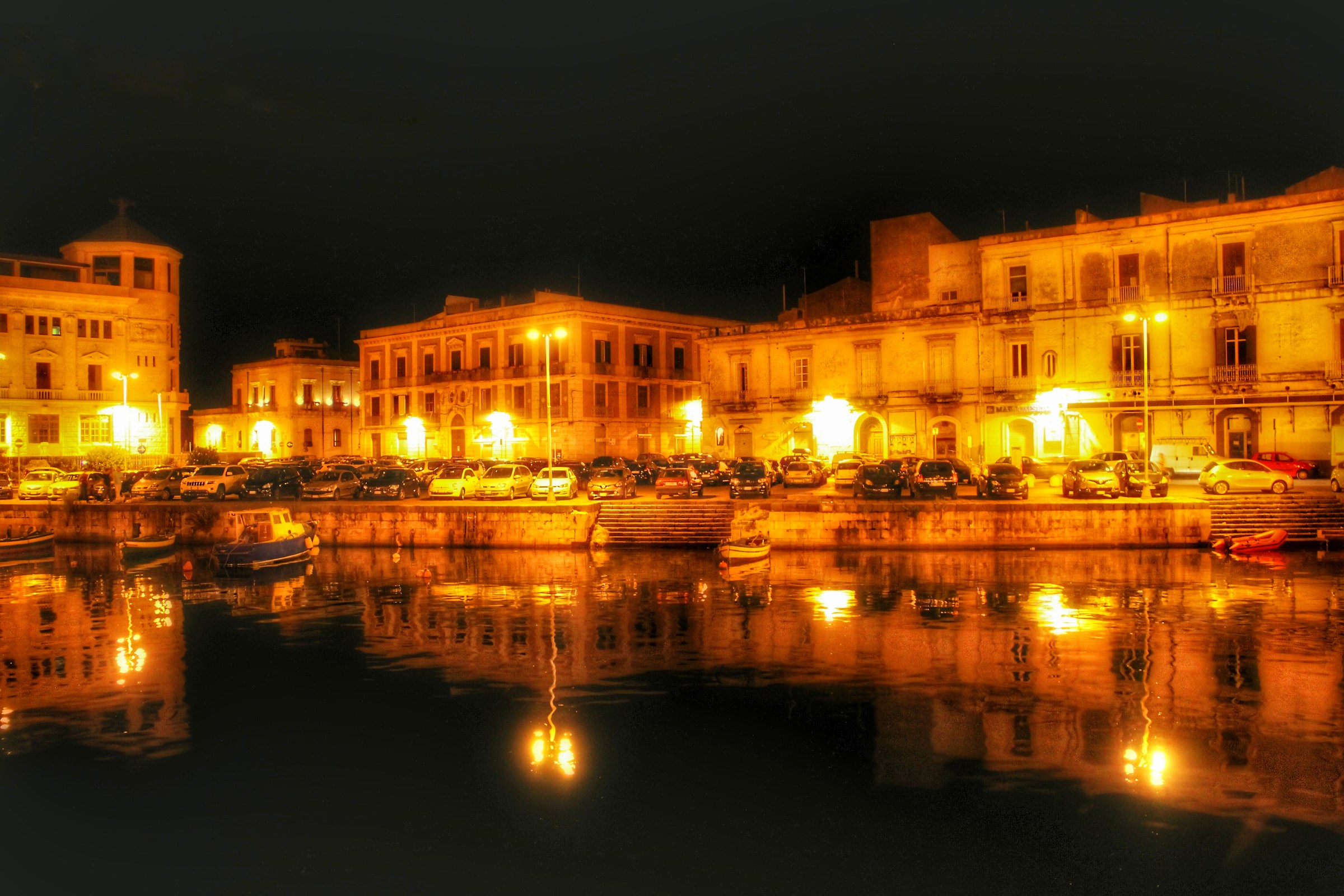 Port of Syracuse evening