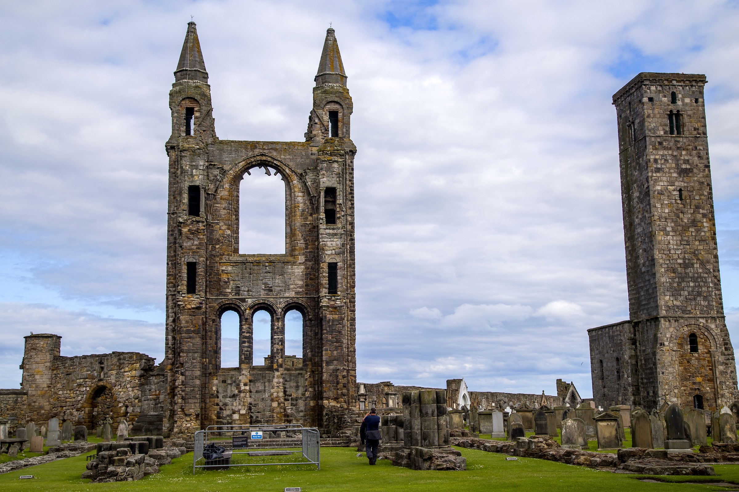 Former Cathedral of St Andrews (Scotland)