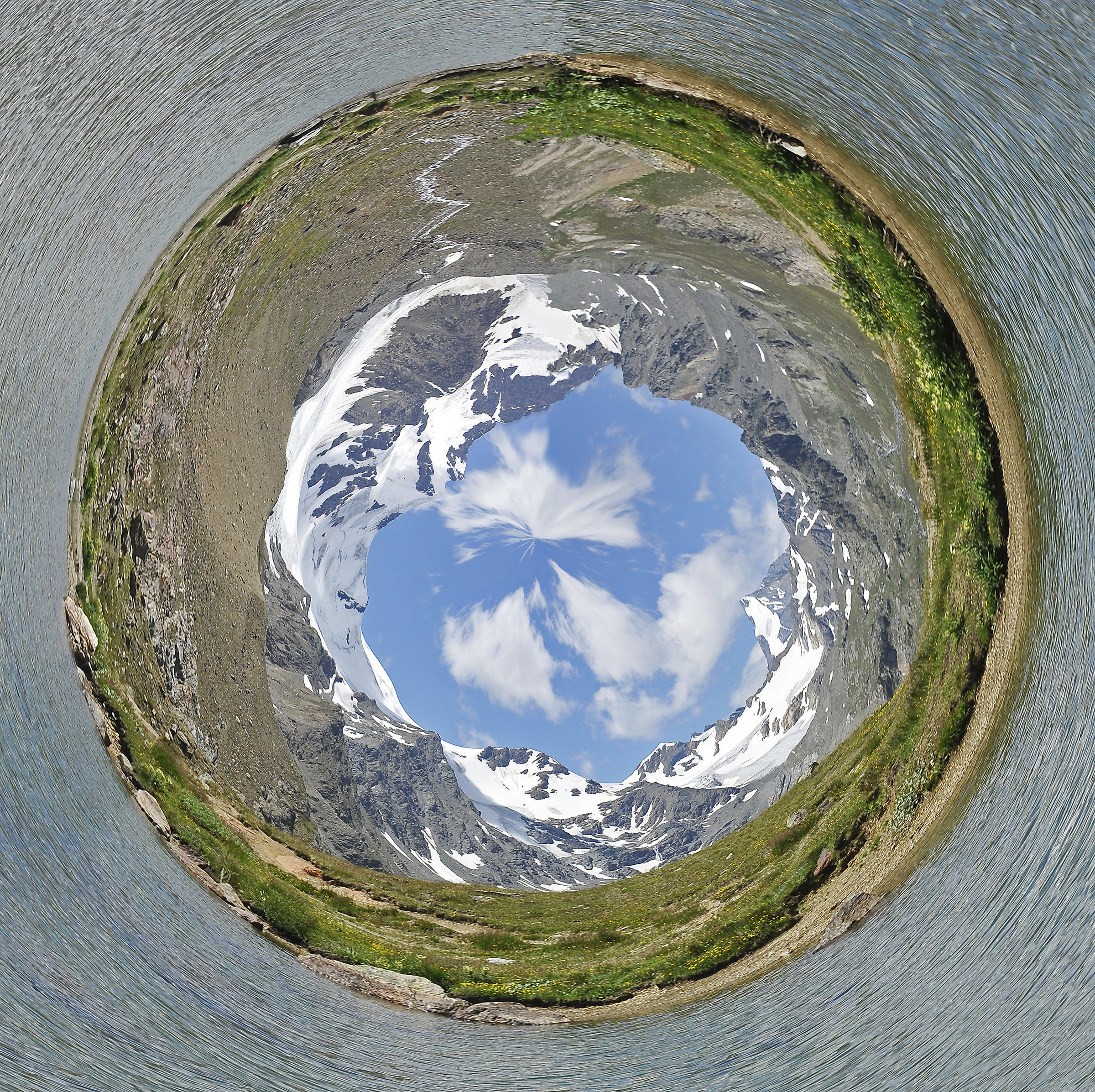 Little planet conversely