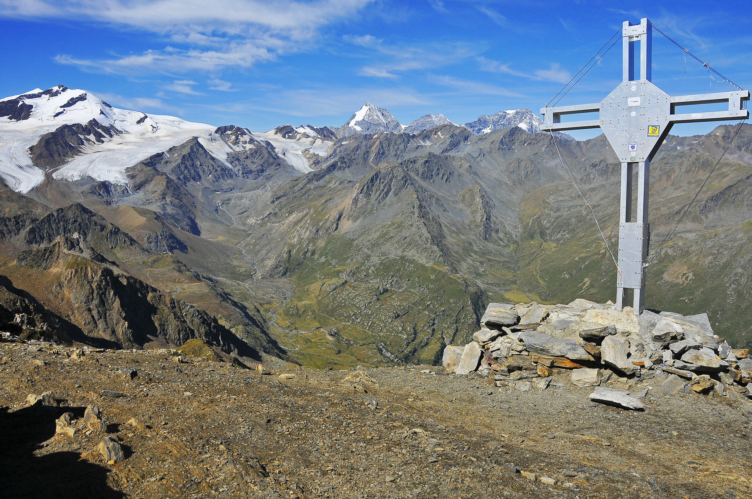 Rotspitze 3033m above sea level