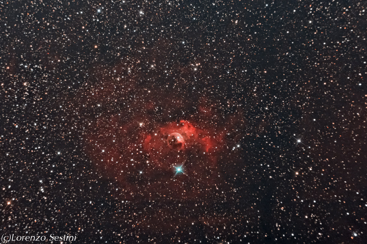 Bubble Nebula of Cassiopeia