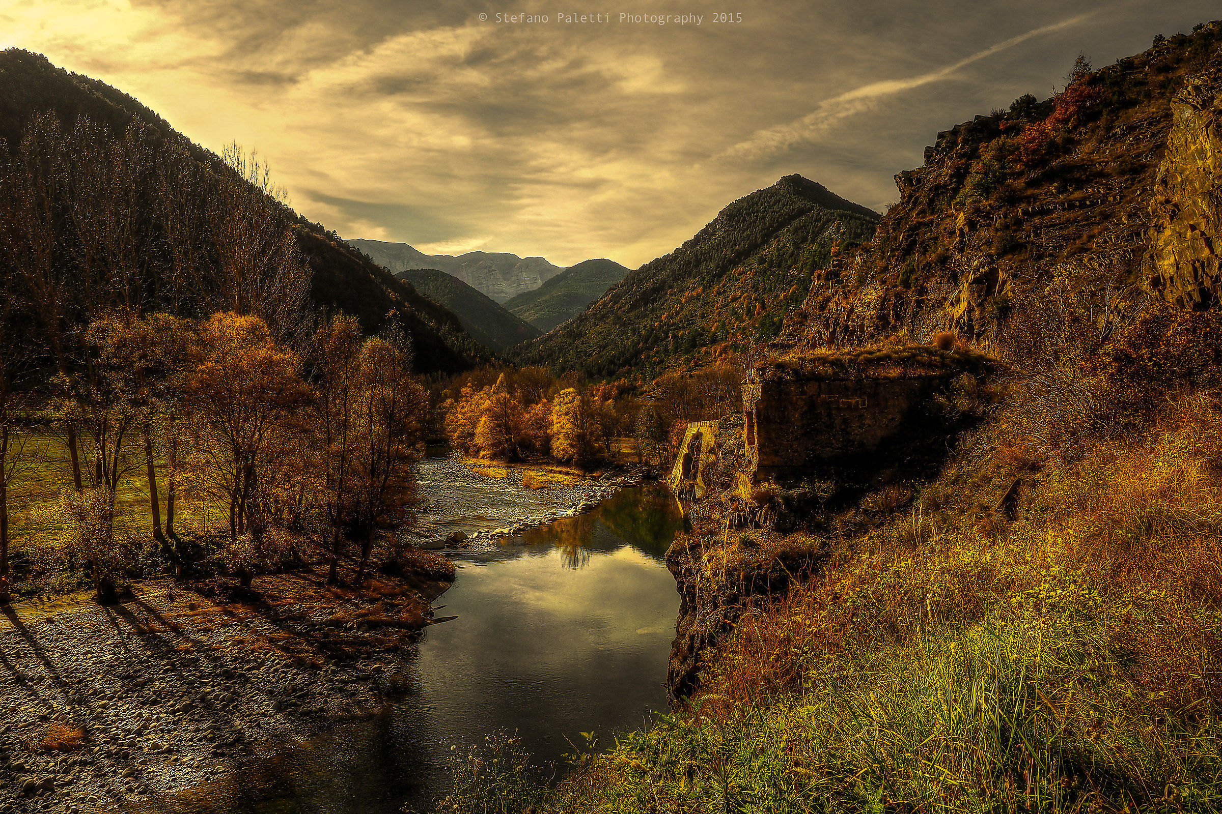 The last light of day ...