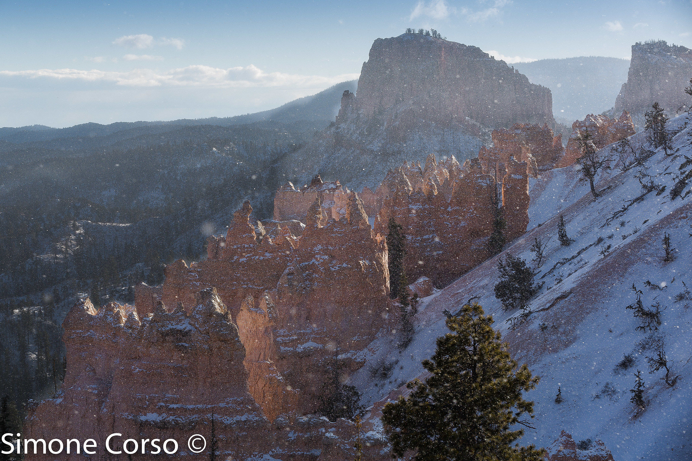 Storm in Bryce Canyon
