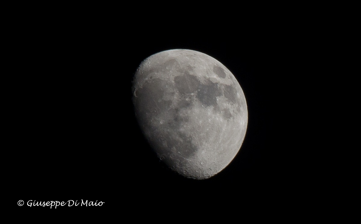 First slide the Moon