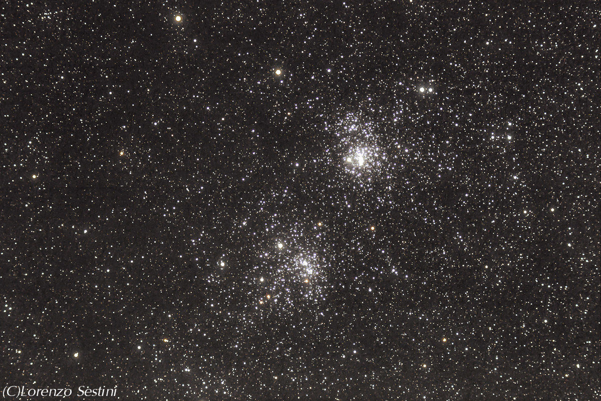 Double Cluster NGC 869 to 884