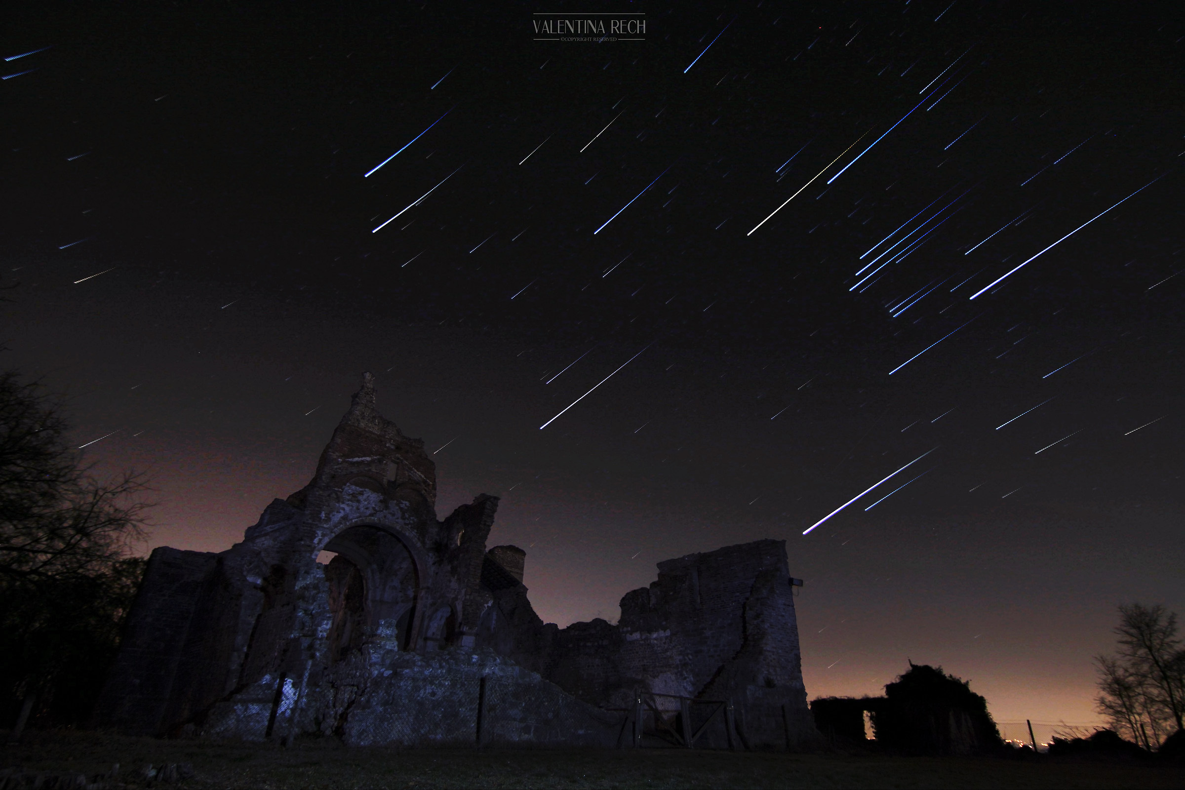 Stelle sopra l'abbazia