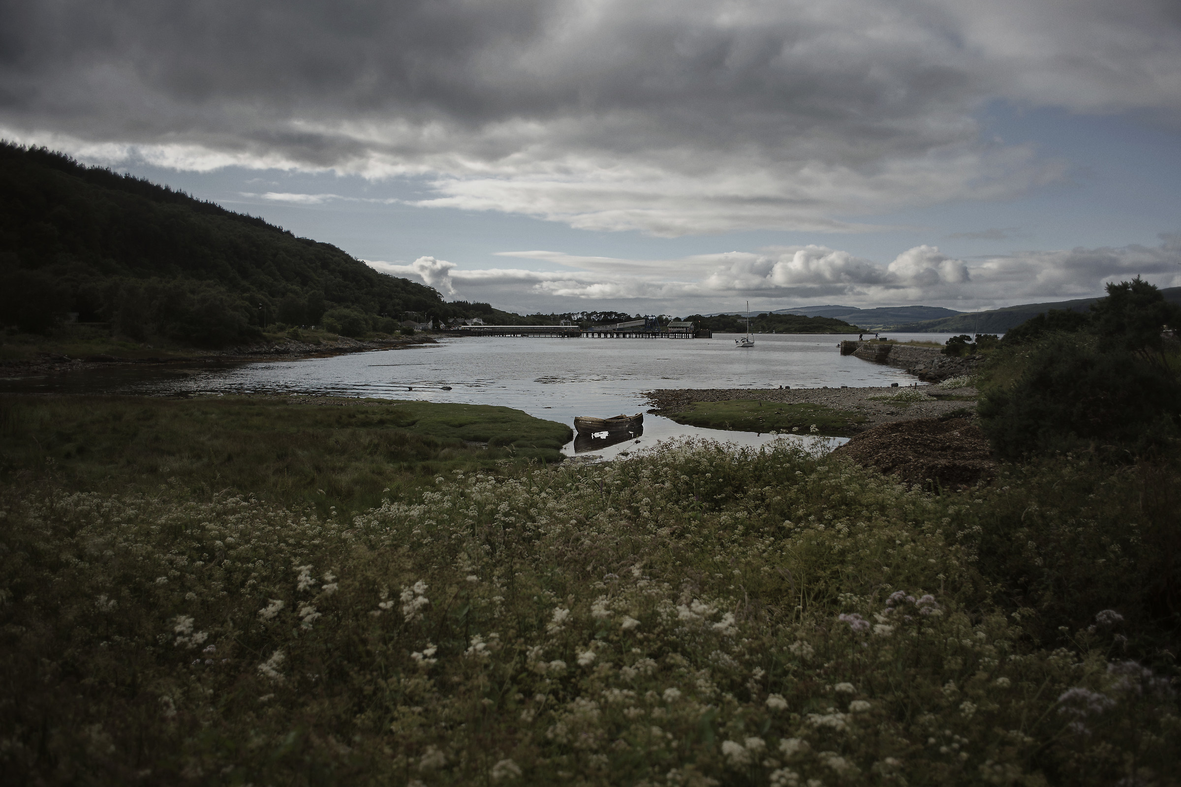 Abandoned boat in Craignure