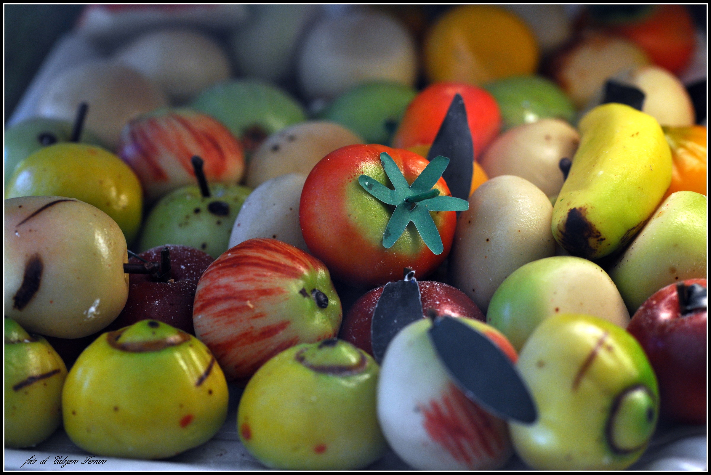 Martorana fruit (Sicilian)