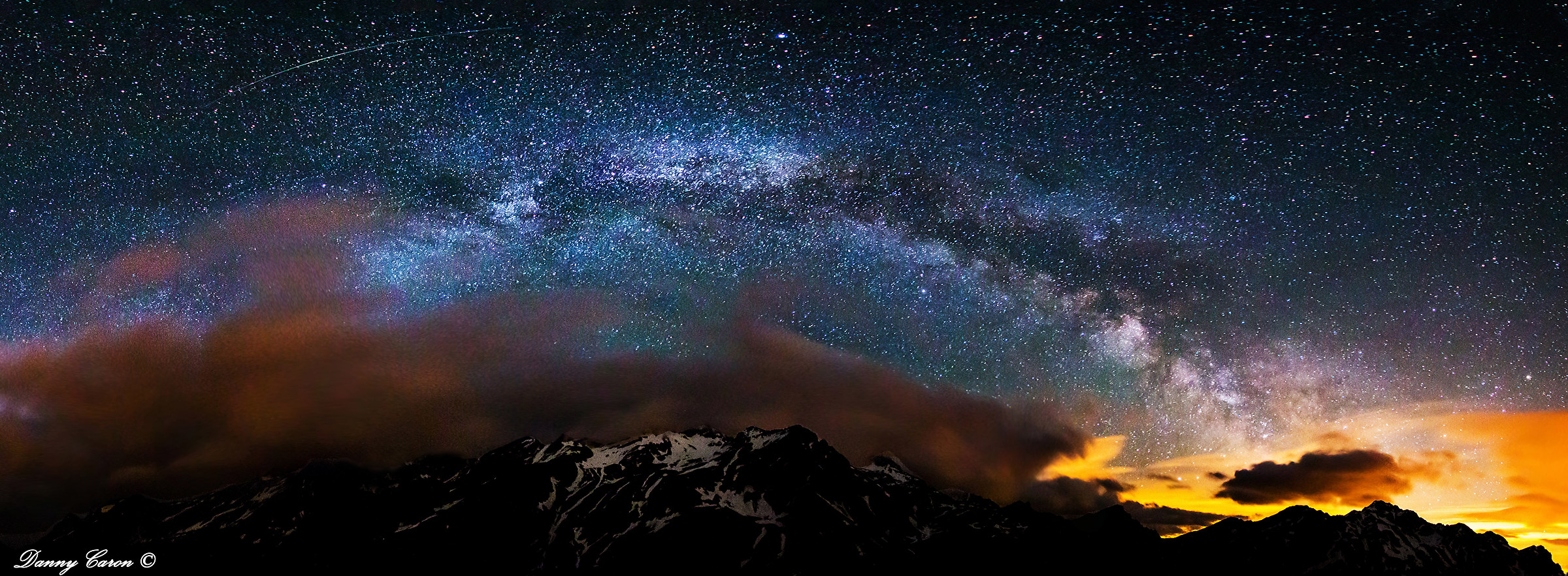 Milky Way over the Rheinwaldhorn