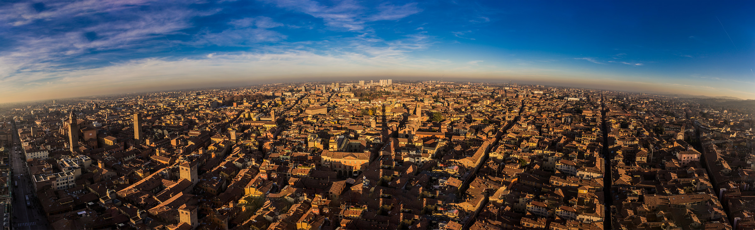 Bologna from the top of the Asinelli tower
