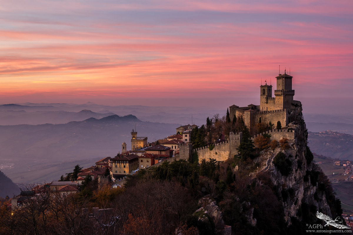 San Marino Sunset
