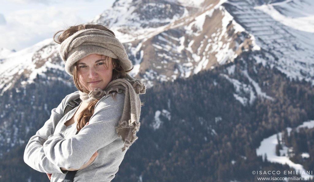 Portrait sulle Dolomiti