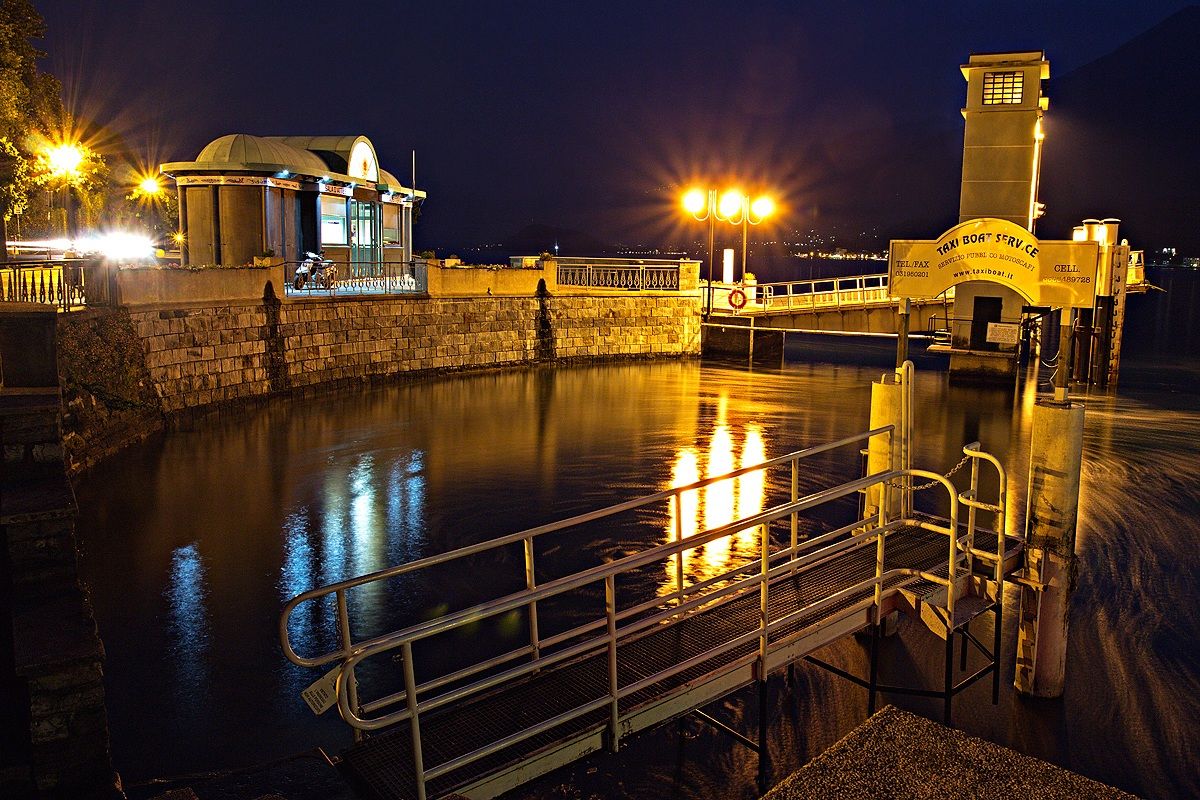 Bellagio currents of the pier