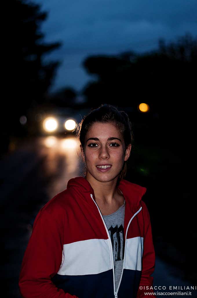 Agnese in una giornata di Pioggia