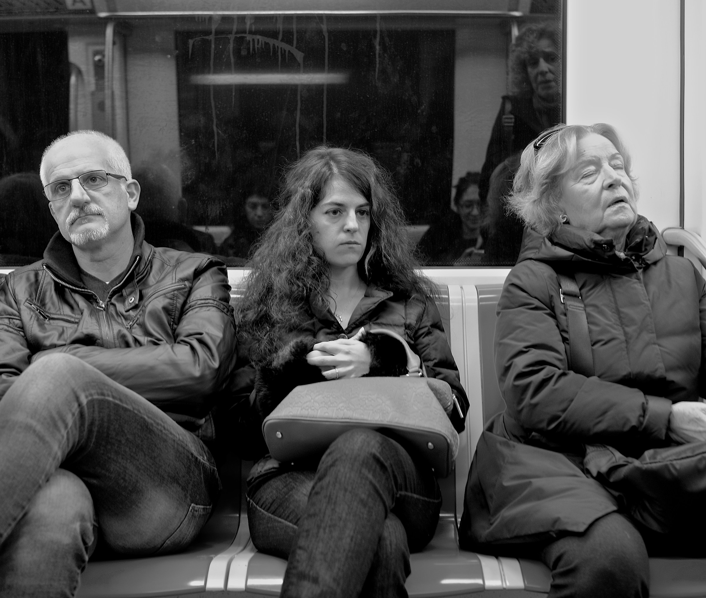 Each with his trip .......