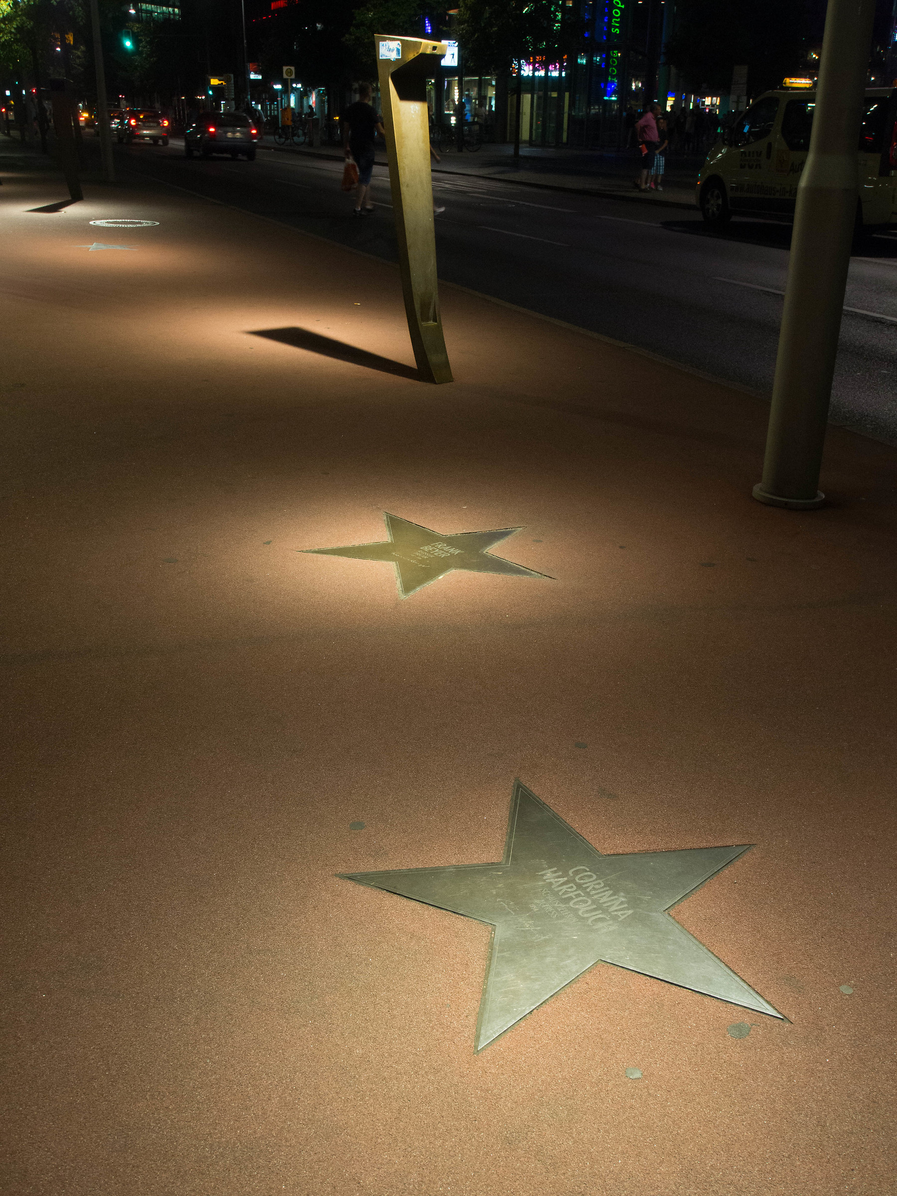 la via delle stelle a Berlino