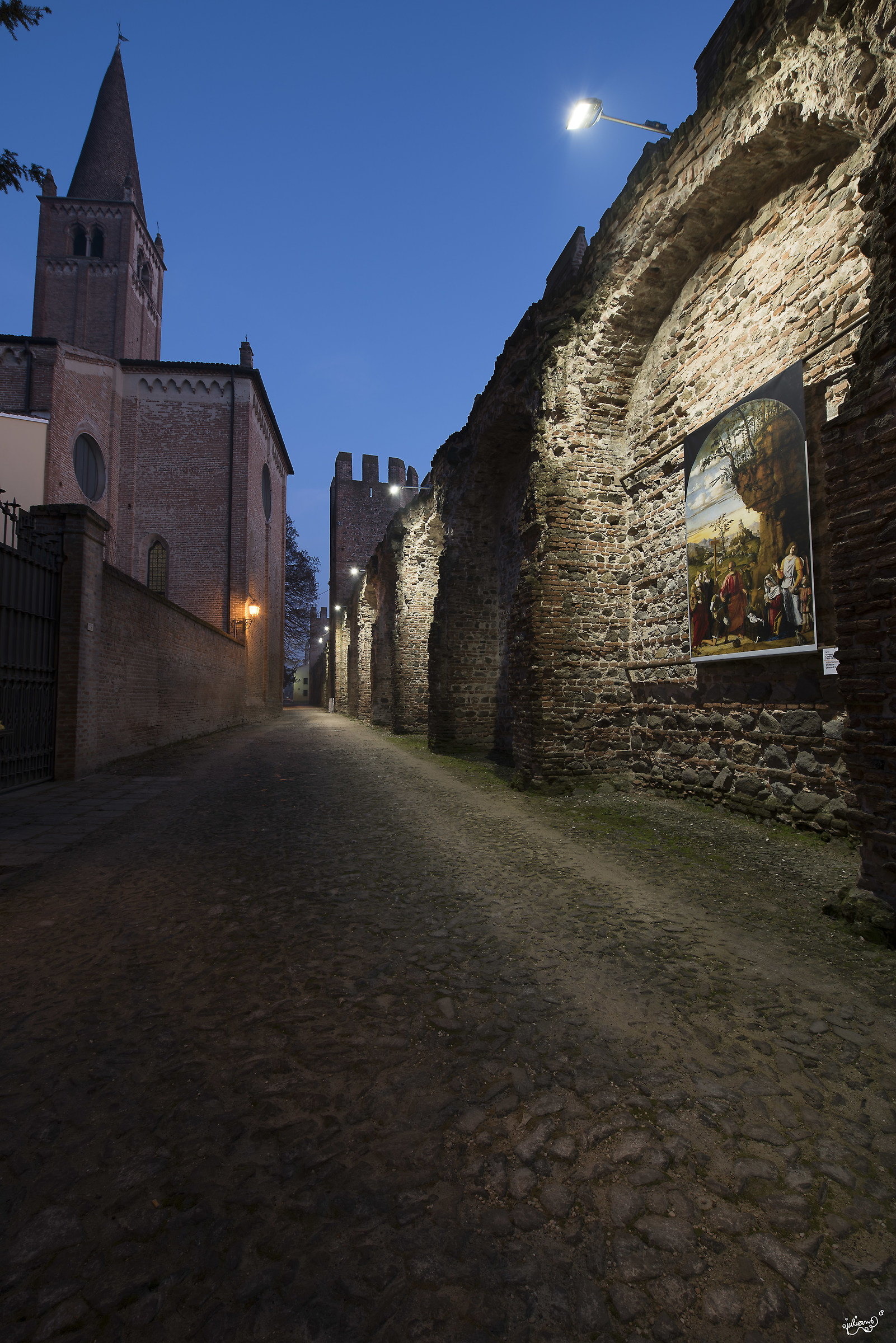 Montagnana clima natalizio