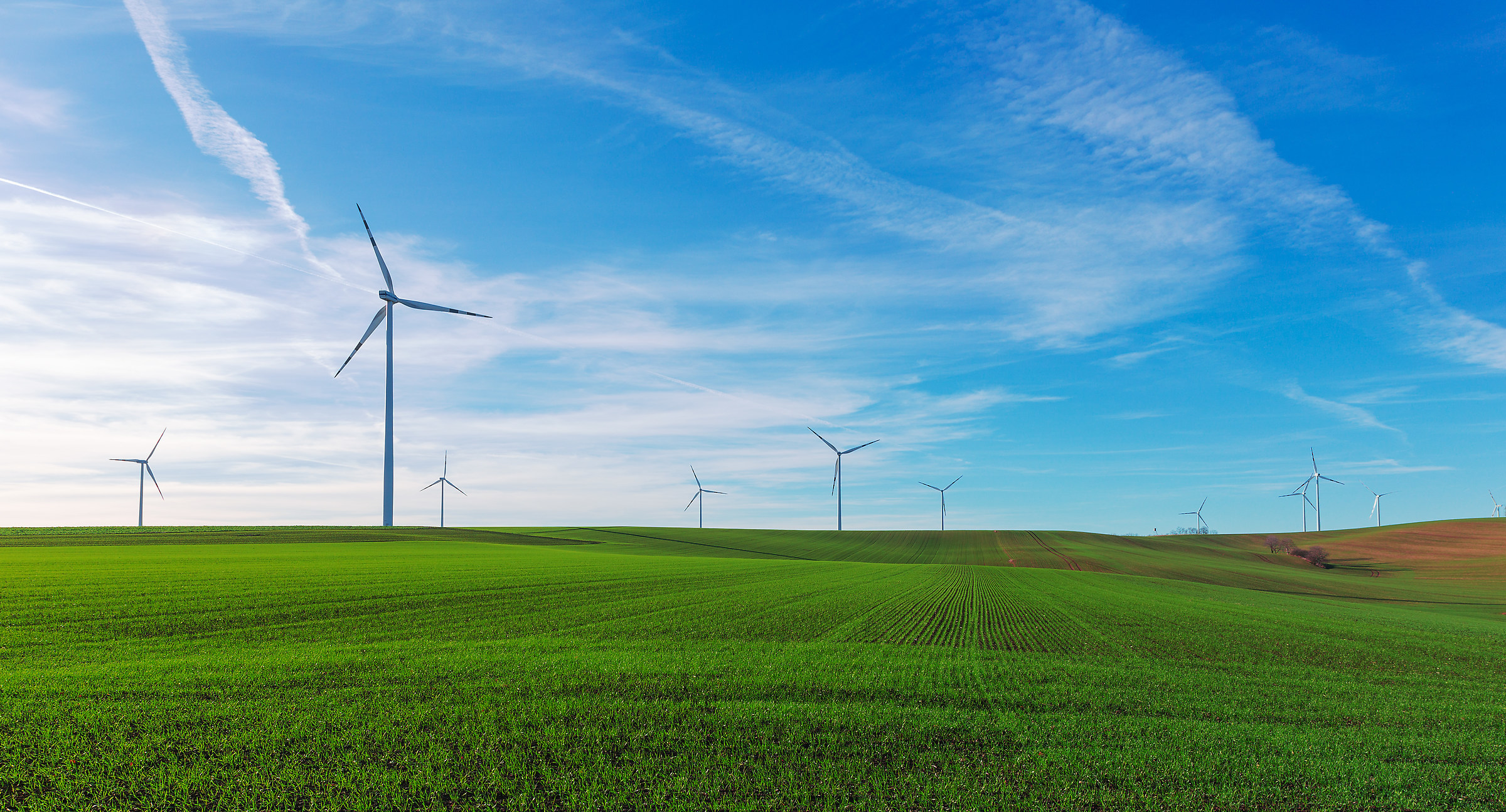 centrali eoliche a dicembre presso Poysdorf