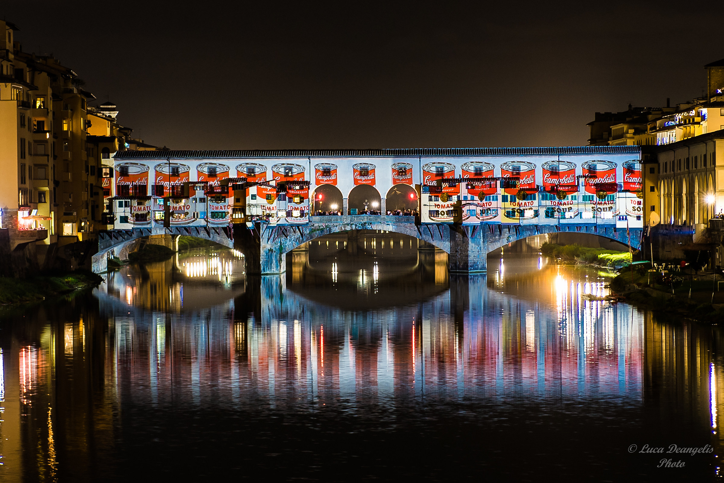 Andy Worhol su Ponte Vecchio