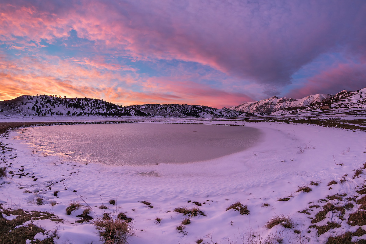 Lago di Filetto al tramonto 1