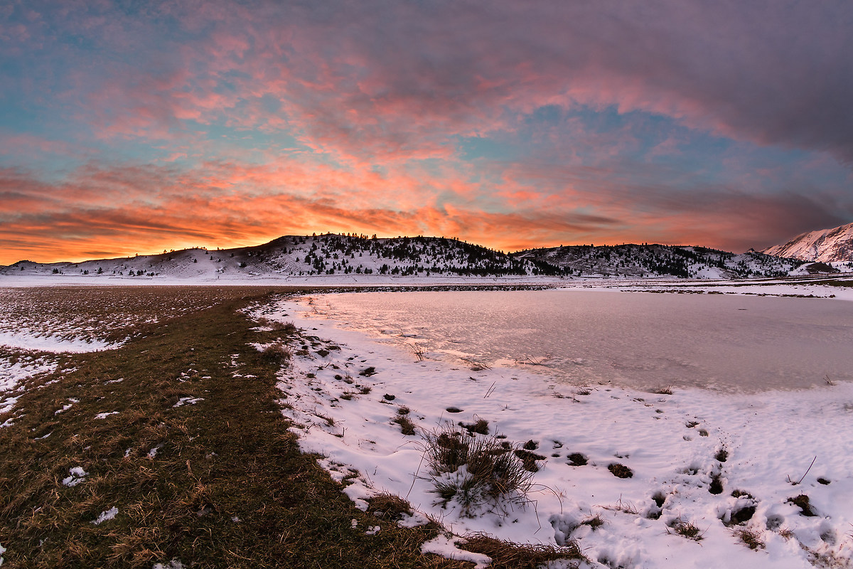 Lago di Filetto al tramonto 3