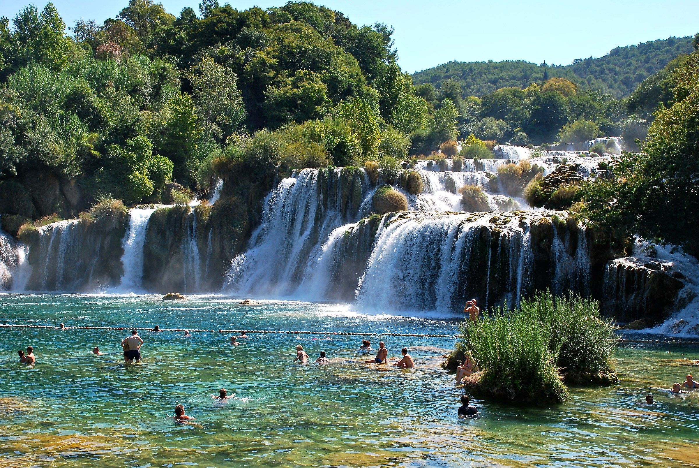 Parco di krka in Croazia