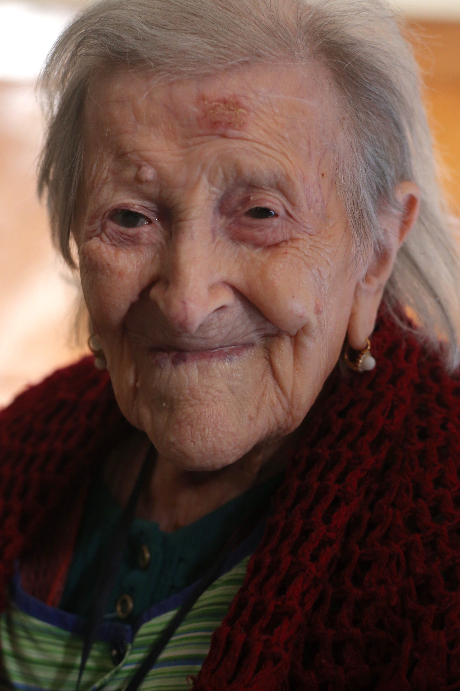 116 years !!!! Tribute to the grandmother's oldest Itali...