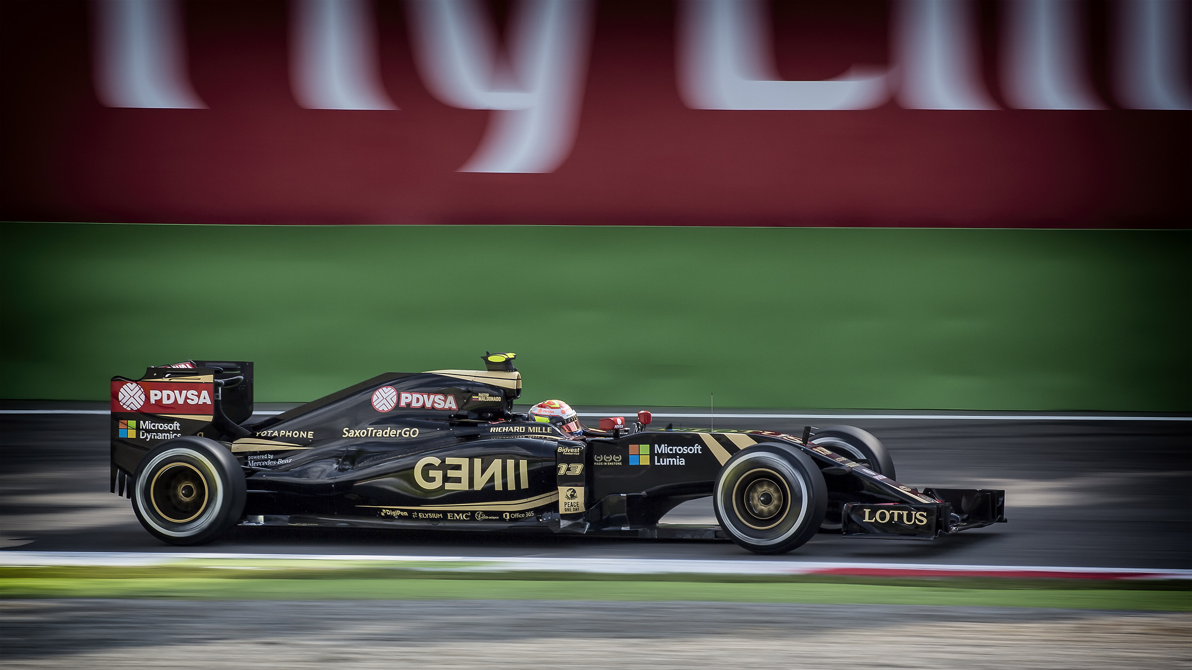 F1 2015 Monza - Pastor Maldonado - Lotus Renault