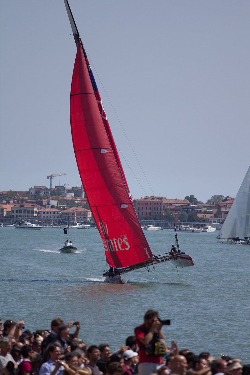 Team New Zealand in Venice