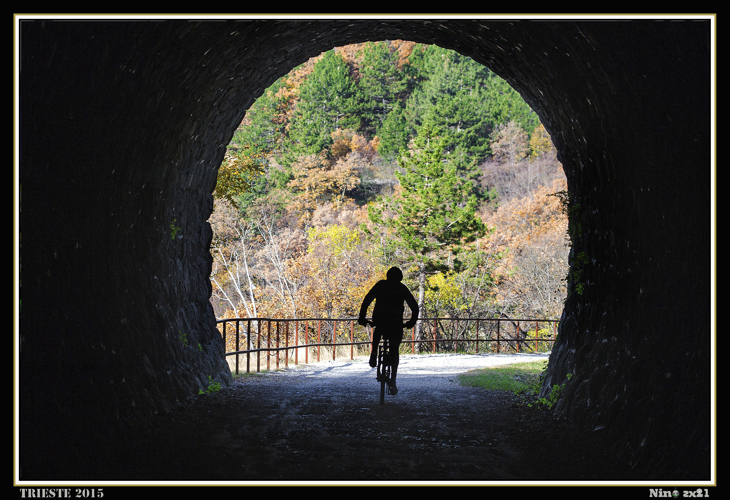 Pedaling in the countryside