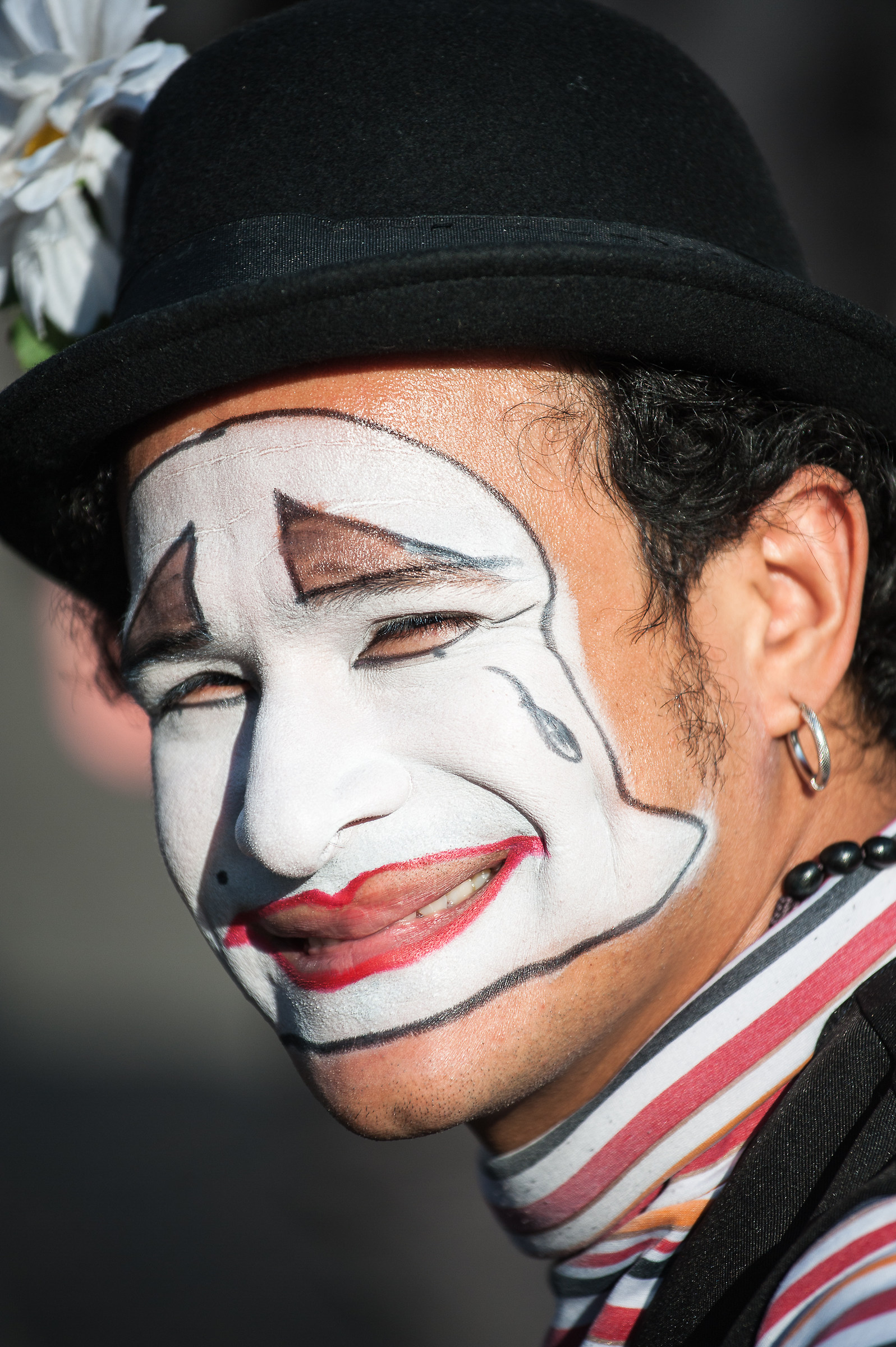 Mimmo, Clown a Piazza Navona-Roma